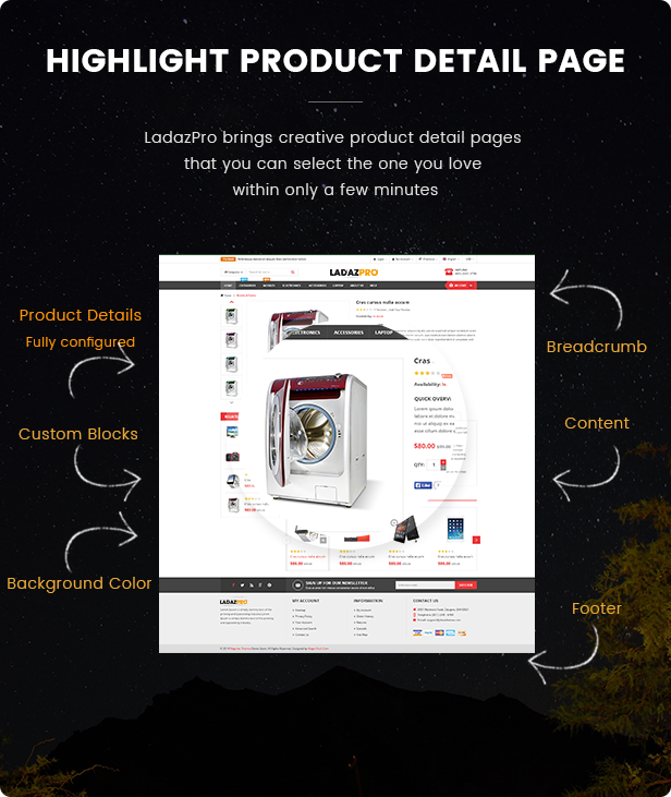 ladazpro - Opencart Theme